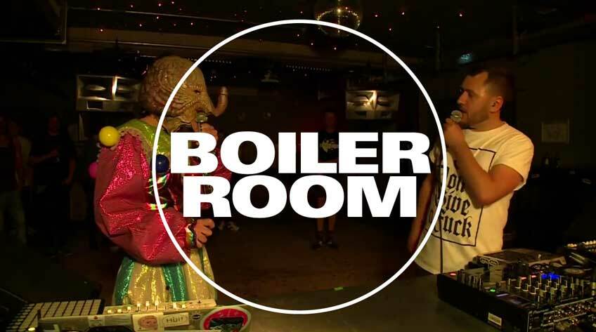 Смотрите один из самых нестандартных выпусков Boiler Room с участием Anklepants