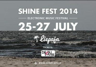Shine Fest 2014 на пляже в Лиепае пройдет 25 и 26 июля