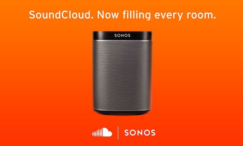 SoundCloud сотрудничает с производителем беспроводной акустики Sonos