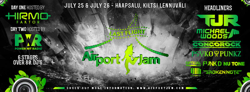 25 и 26 июля в Эстонии пройдет фестивальный рейв в аэропорту