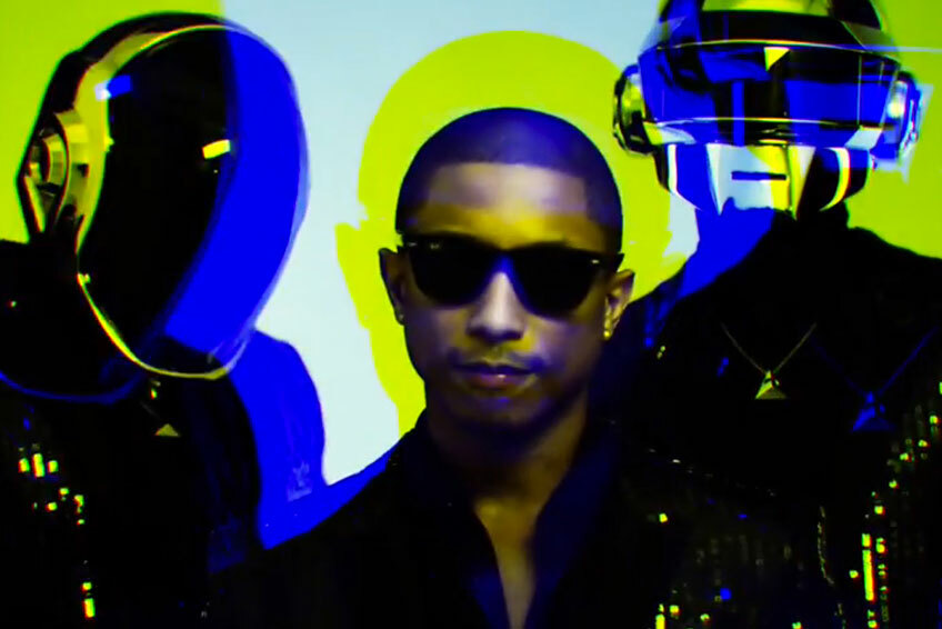 Смотрите тизер нового трека Daft Punk и Pharrell