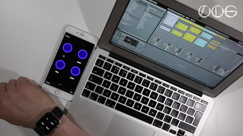 Ableton Live теперь можно управлять при помощи часов Apple Watch