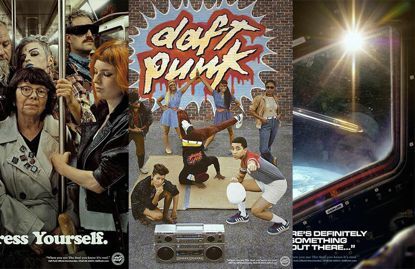 Daft Punk выпустили новую серию рекламных товаров