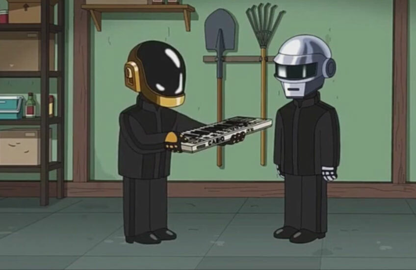 Daft Punk in Family Guy