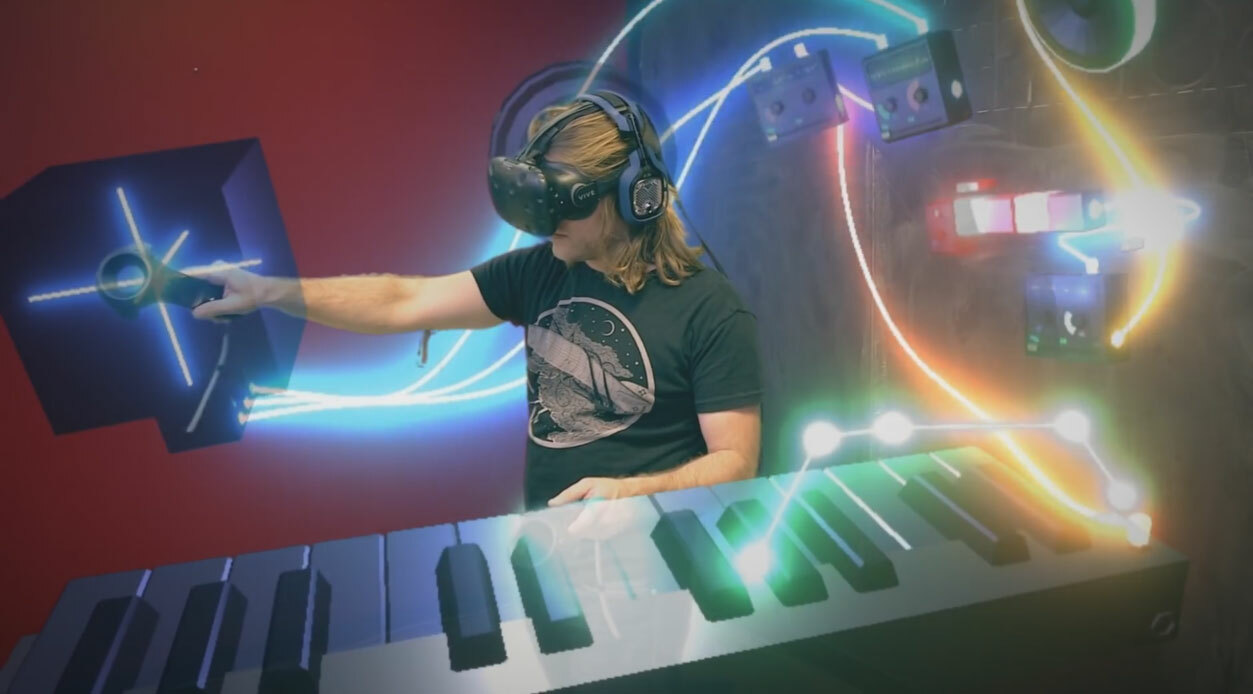 Музыку теперь можно продюсировать в собственной студии в виртуальной реальности