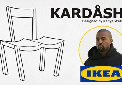 Поклонники Kanye West представили, как могла бы выглядеть его мебель для IKEA