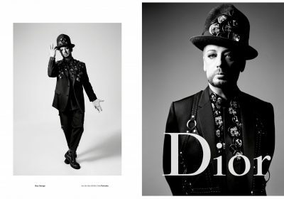 Boy George стал одним из новых лиц Dior Homme