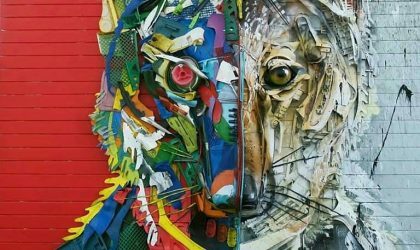Португальский художник Bordalo II создает своих «Trash Animals» из всего, что найдется под рукой