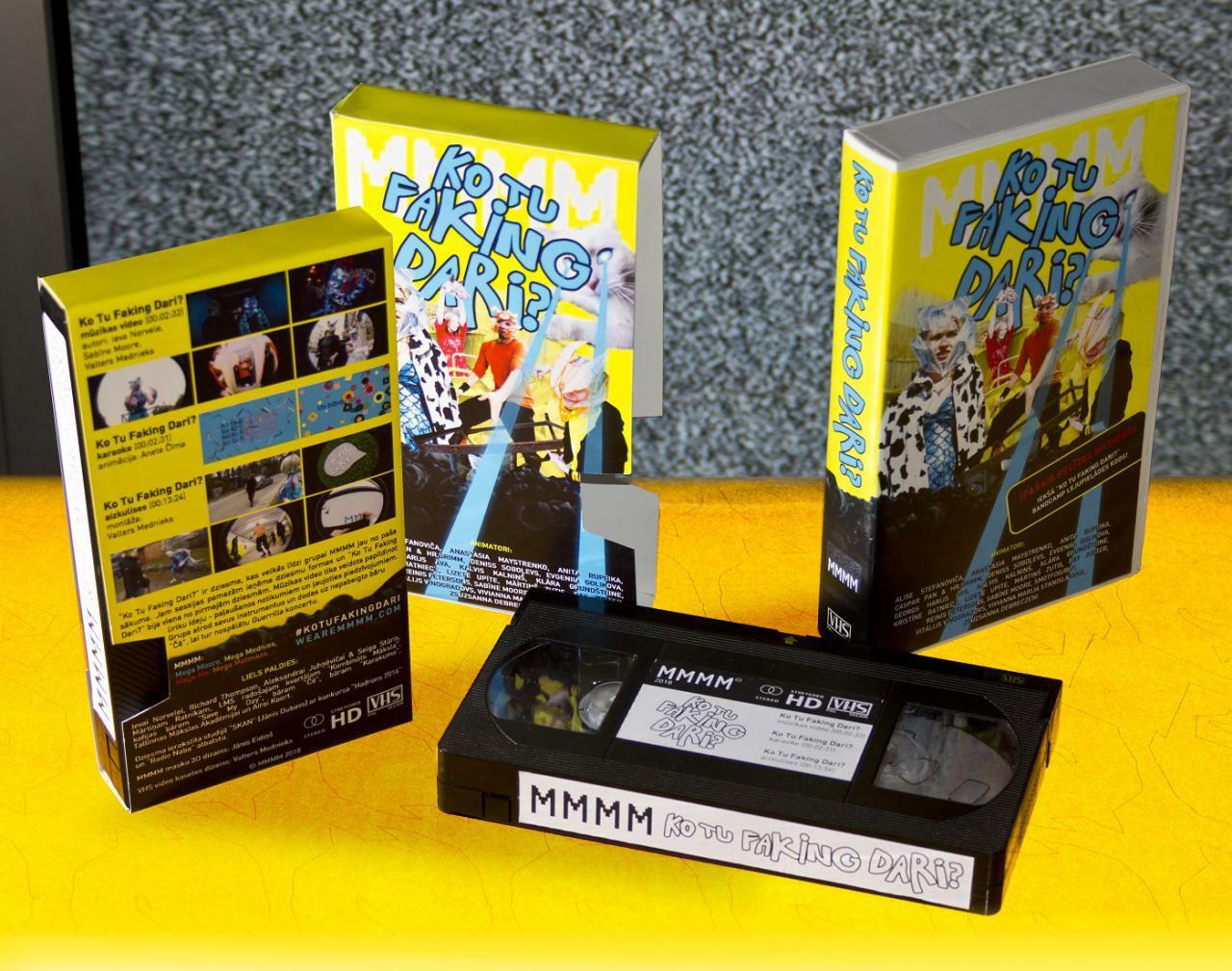MMMM выпустили клип «Ko Tu Faking Dari?» на VHS