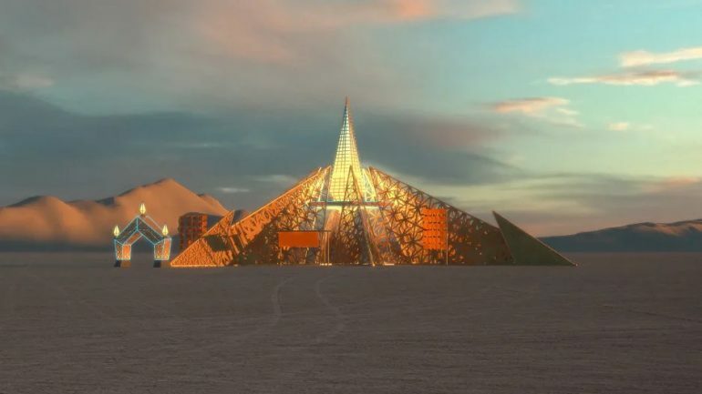 Burning Man-2020: как будут выглядеть горящий человек и храм