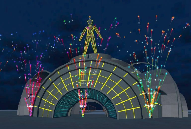 Burning Man на неделю перешел в виртуальную реальность
