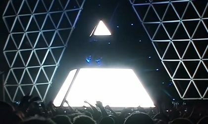 Смотрите новое видео выступления Daft Punk тура «Alive»
