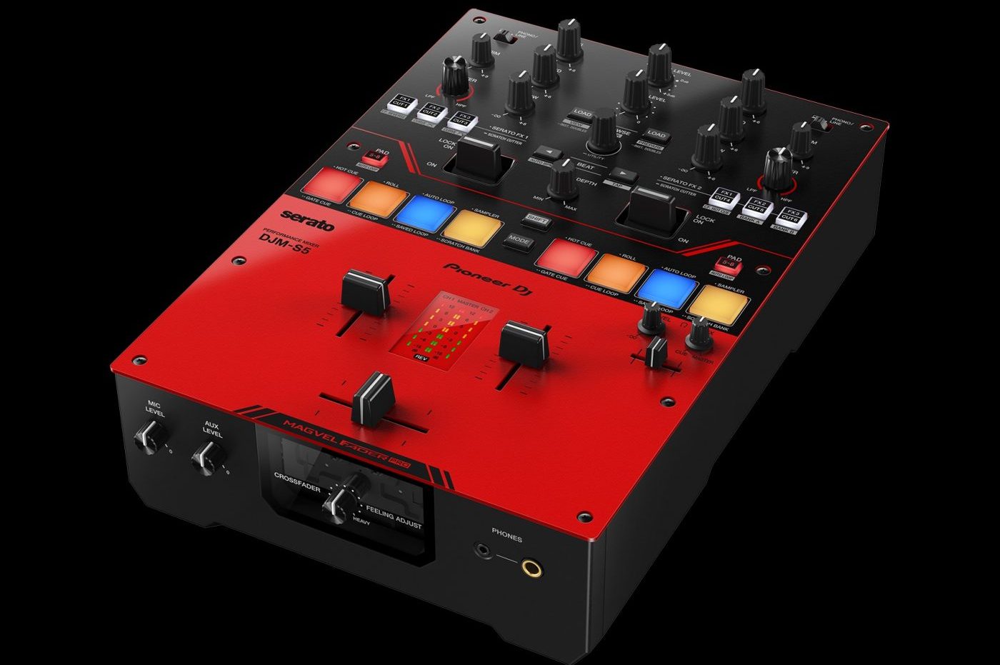 Pioneer DJ выпустила первый баттл-микшер DJM-S5, питающийся по USB