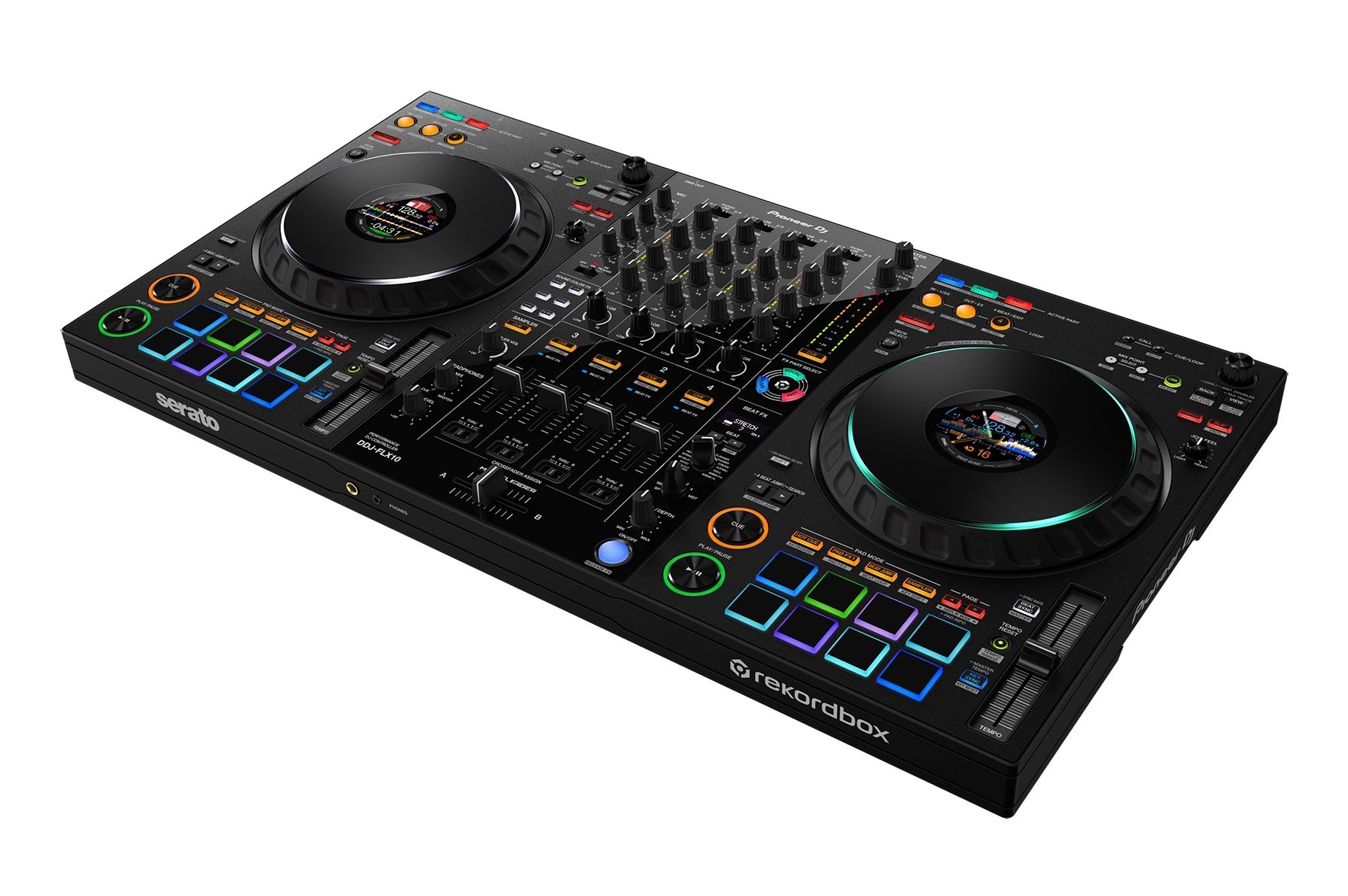 У Pioneer DJ появился новый четырехканальный контроллер DDJ-FLX10